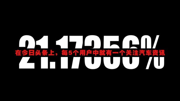 今日头条：洞察6亿用户的“心思” 大数据指引汽车营销之路　