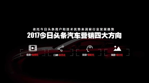 今日头条：洞察6亿用户的“心思” 大数据指引汽车营销之路　